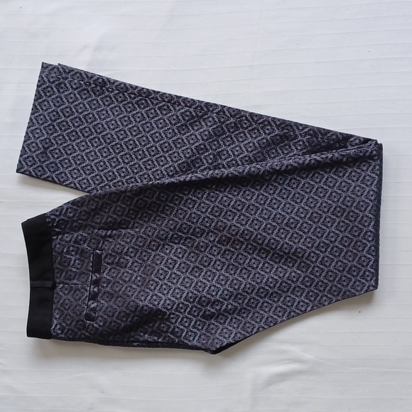 Smart Set Satin Brocade Cigarette Pant NEW- Sz. 00 - Picture 8 of 8